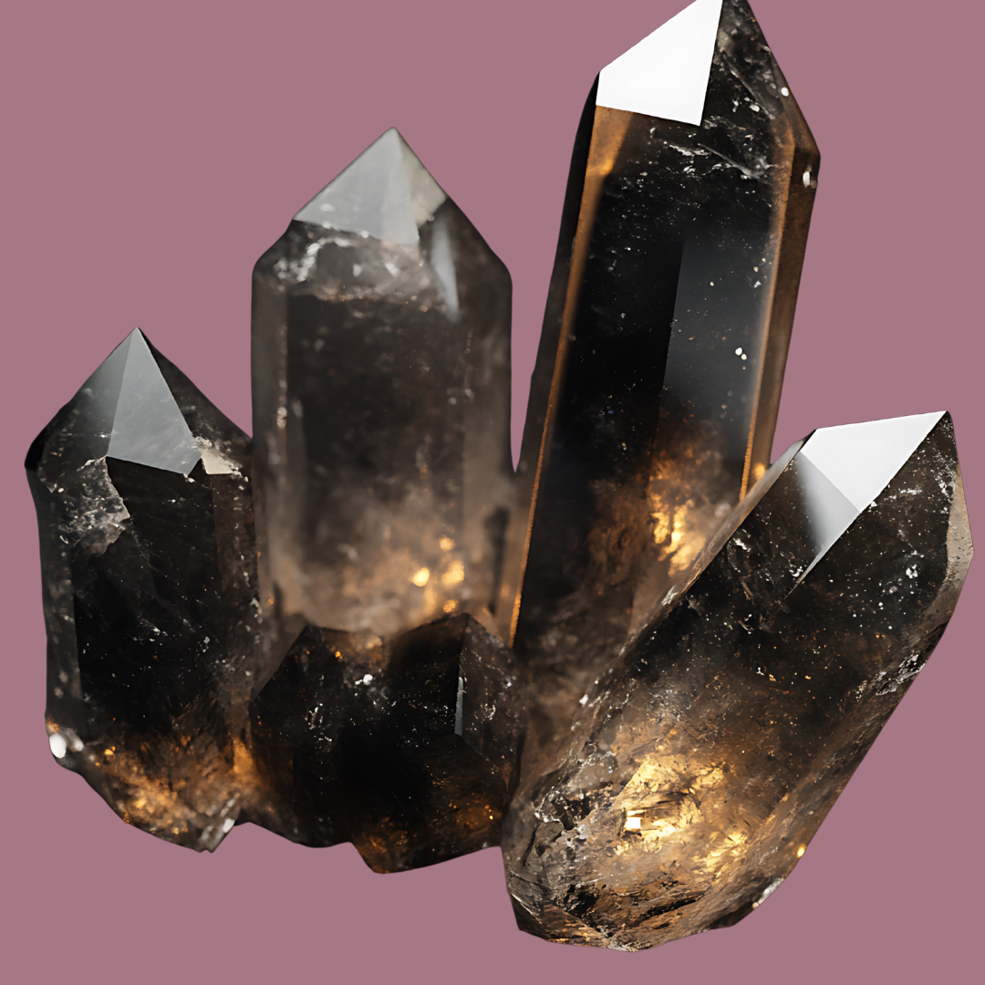 Smykker med røgkvarts