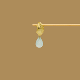 Leaf med aqua chalcedon