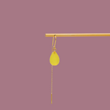 Simple gul chalcedon