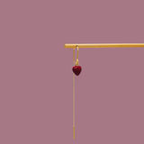 Simple med rødt hjerte