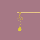 Snake med gul chalcedon