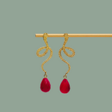 Snake med pink chalcedon