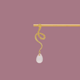 Snake med rosakvarts