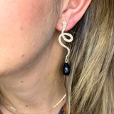Snake med sort onyx
