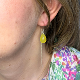 Simple gul chalcedon