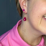 Simple pink chalcedon